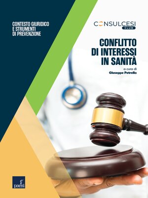 cover image of Conflitto di interessi in sanità